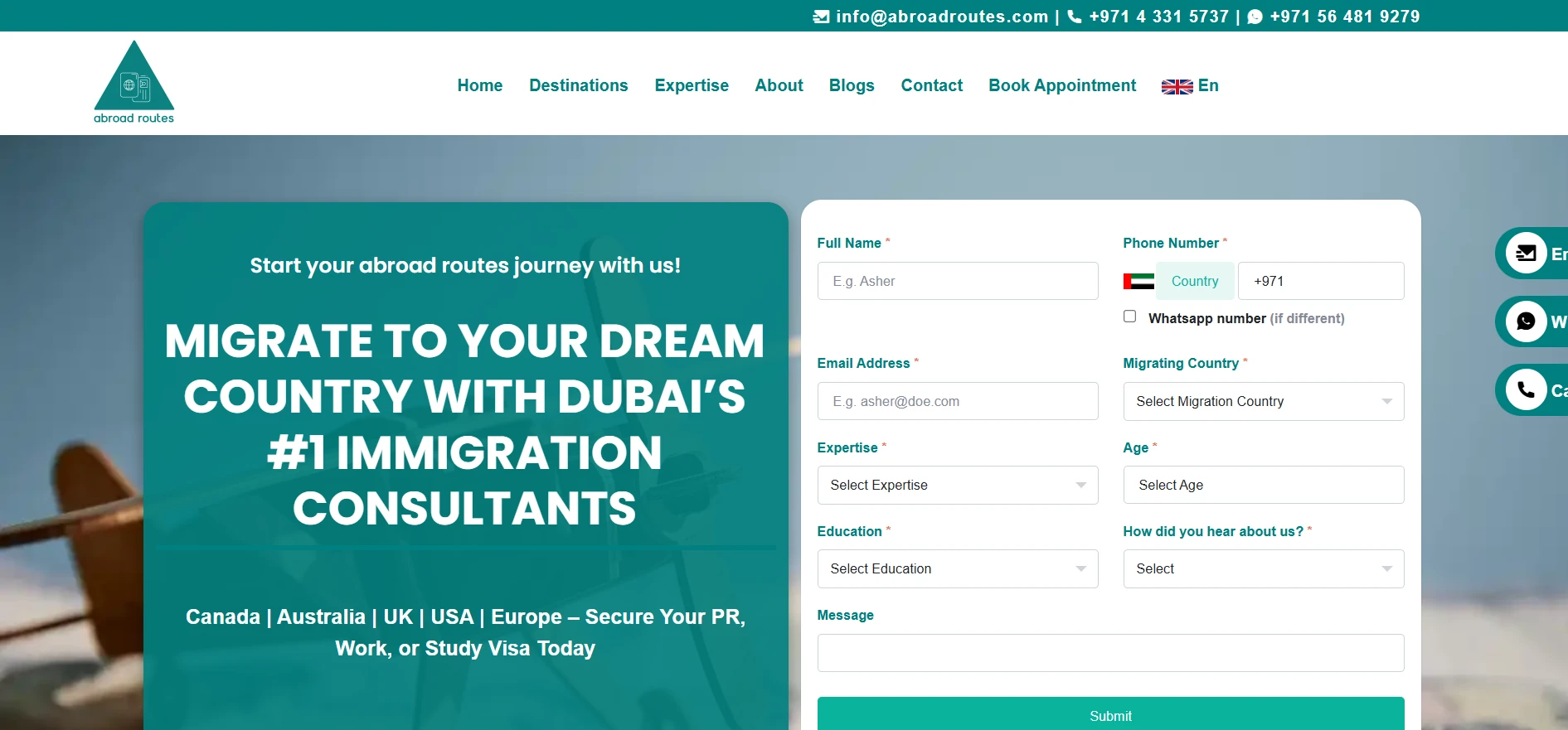 Abroadroutes