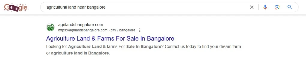Agrilandsbangalore