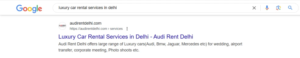 AudiRentDelhi