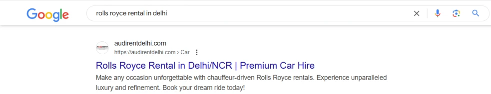 AudiRentDelhi