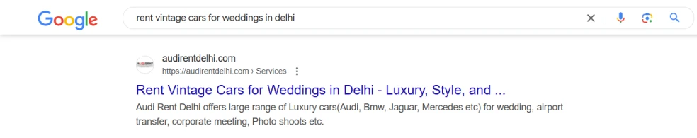 AudiRentDelhi