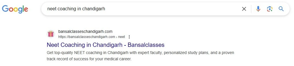 Bansalclasseschandigarh