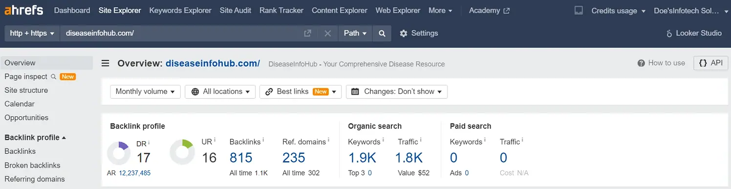 Diseaseinfohub