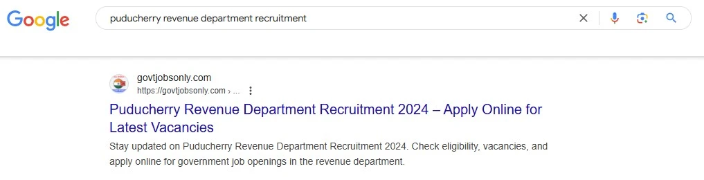 Govtjobsonly