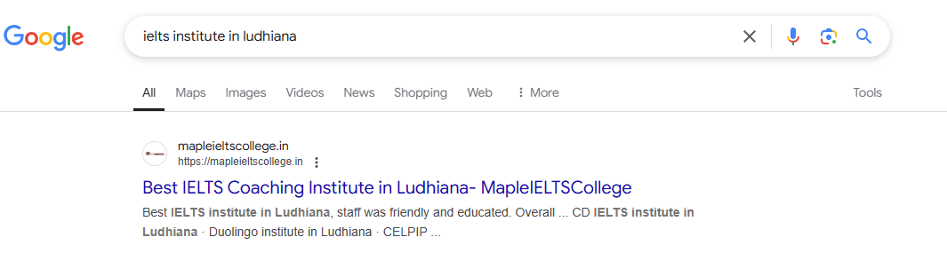 Mapleieltscollege