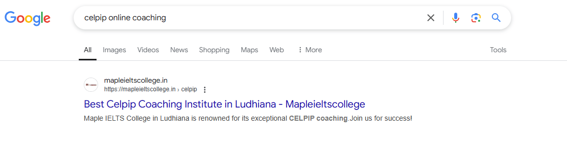 Mapleieltscollege