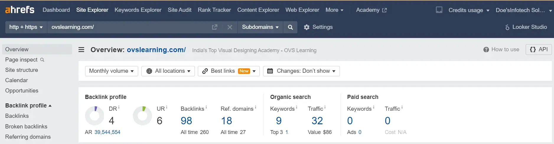 Ovslearning