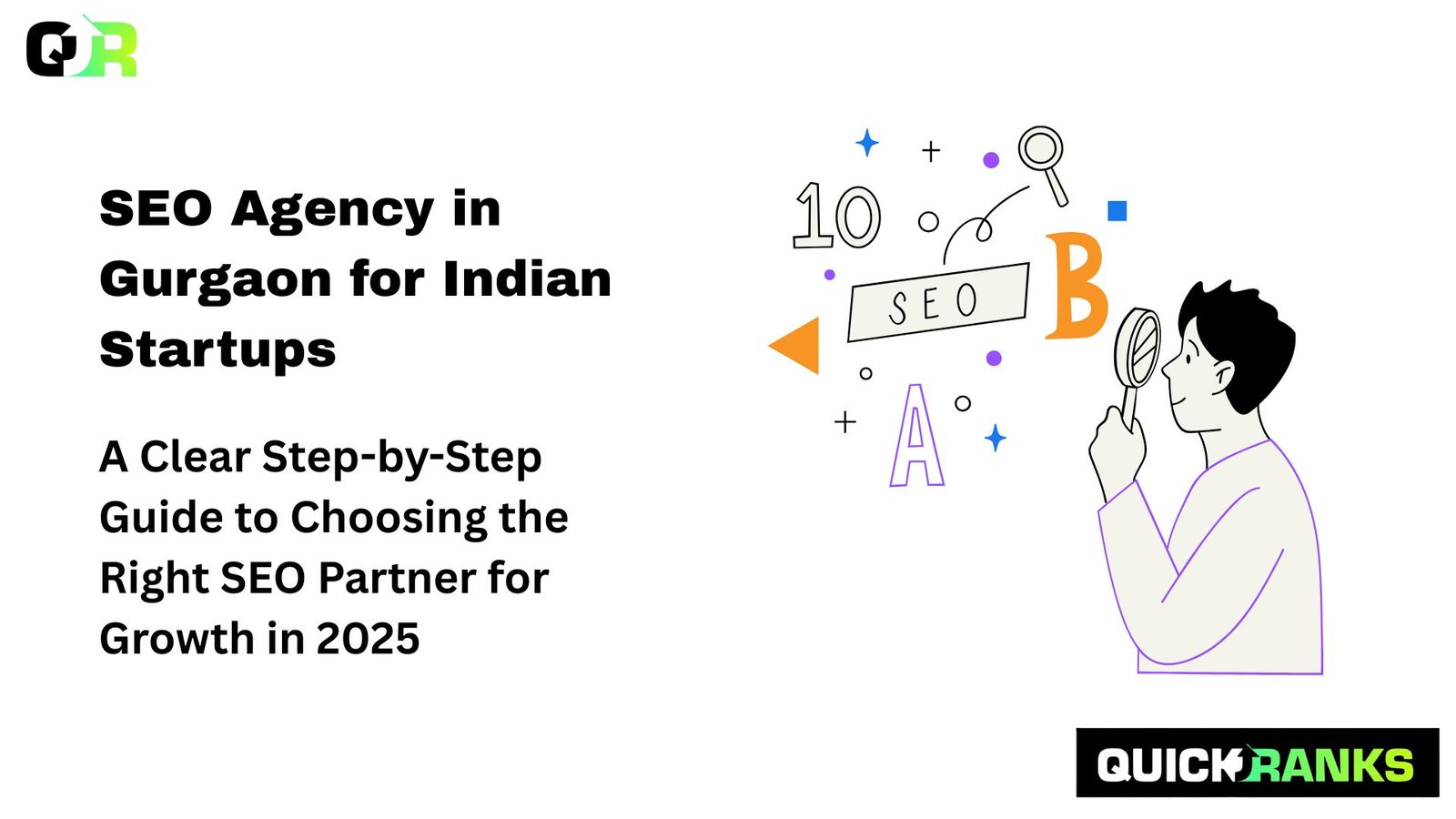 Infographic on SEO agency in Gurgaon process