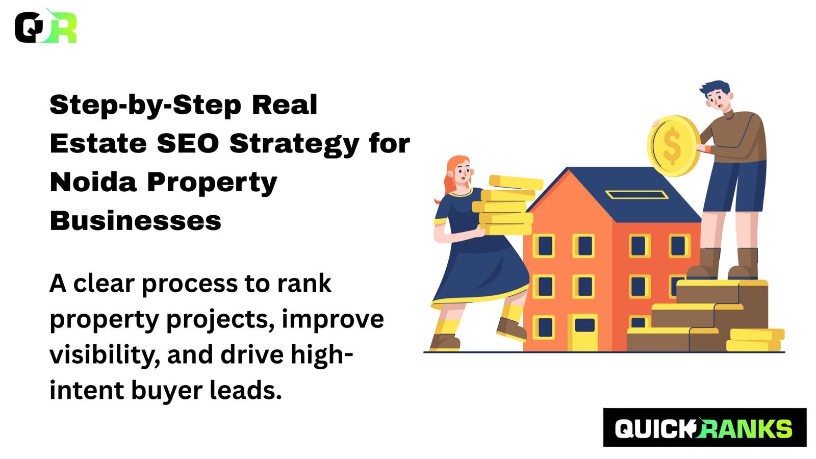 Team implementing SEO for real estate projects