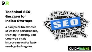 Infographic on technical SEO Gurgaon process