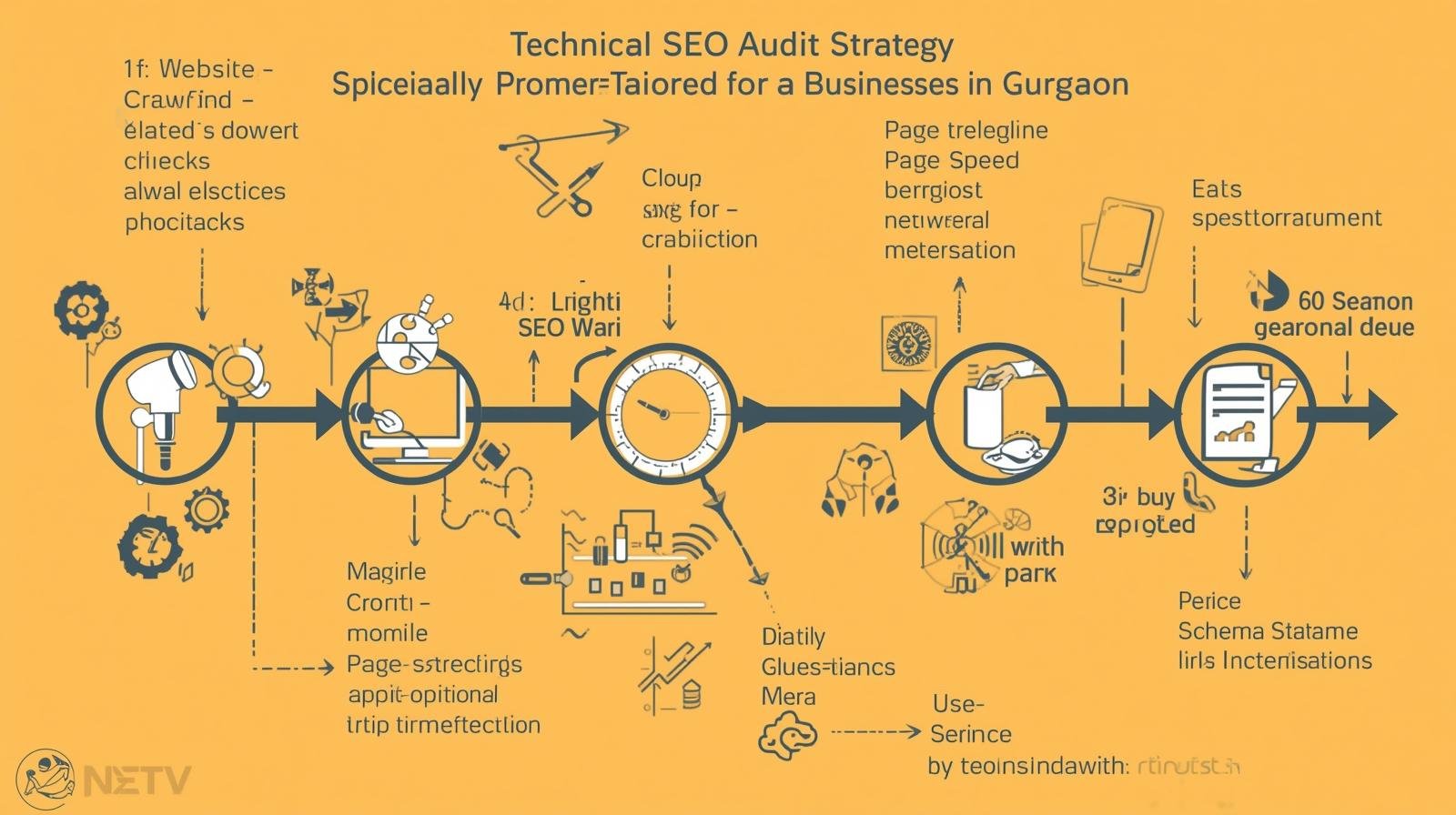 Visual guide to technical SEO audit Gurgaon